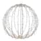 23'' Warm White LED Lighted Christmas Hanging Ball Decoration